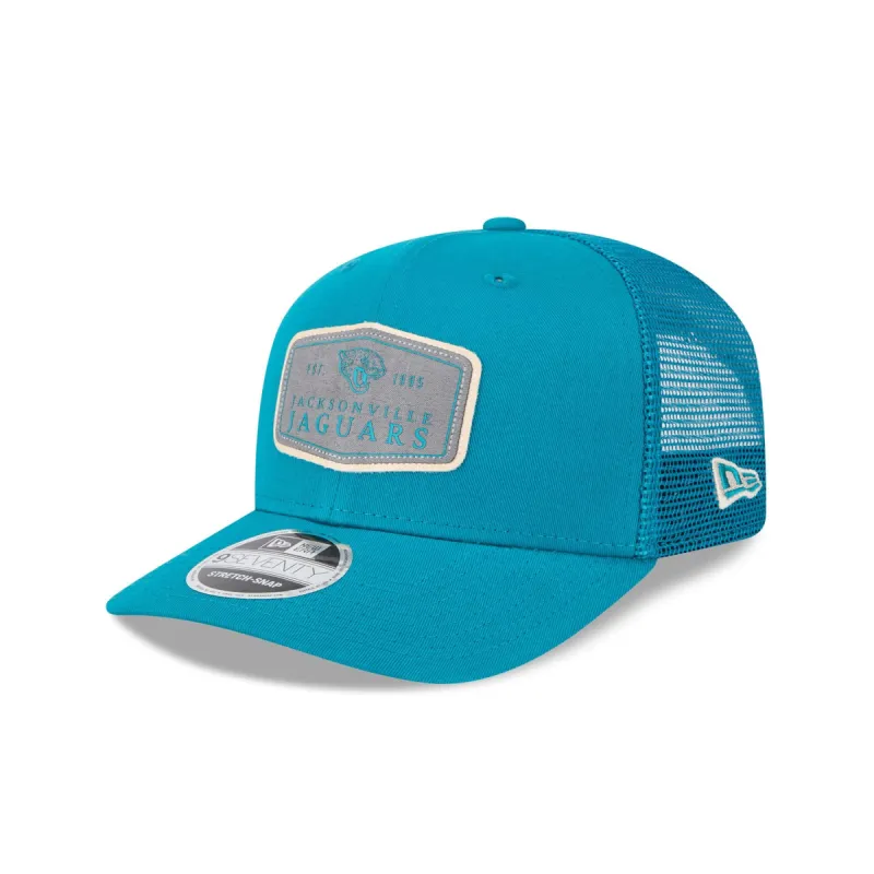 Jacksonville Jaguars Labeled 9SEVENTY Stretch-Snap Hat sold by New Era