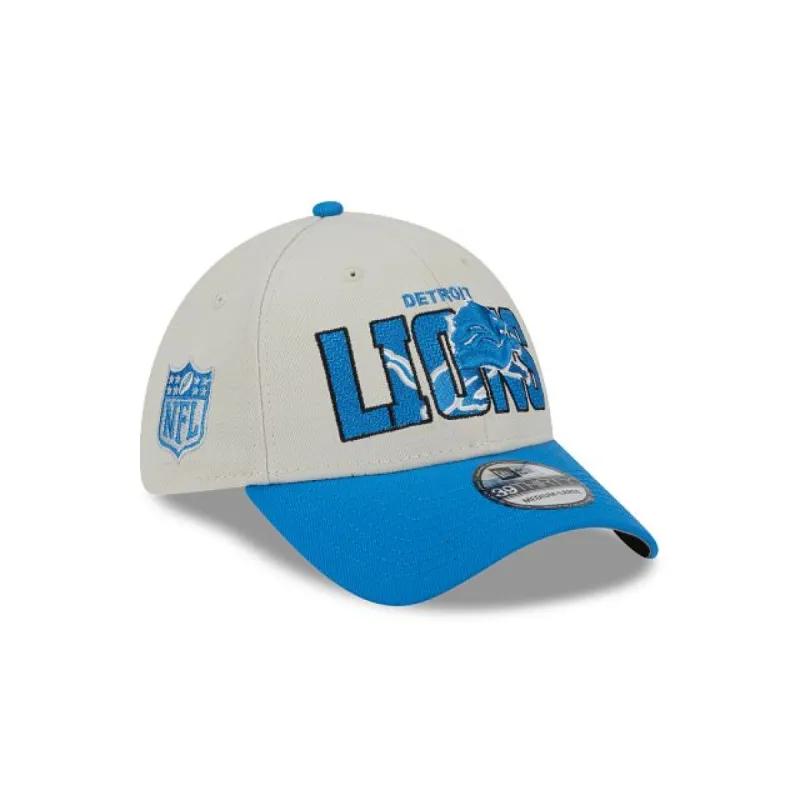 Detroit Lions 2023 Draft 39THIRTY Stretch Fit Hat sold by New Era