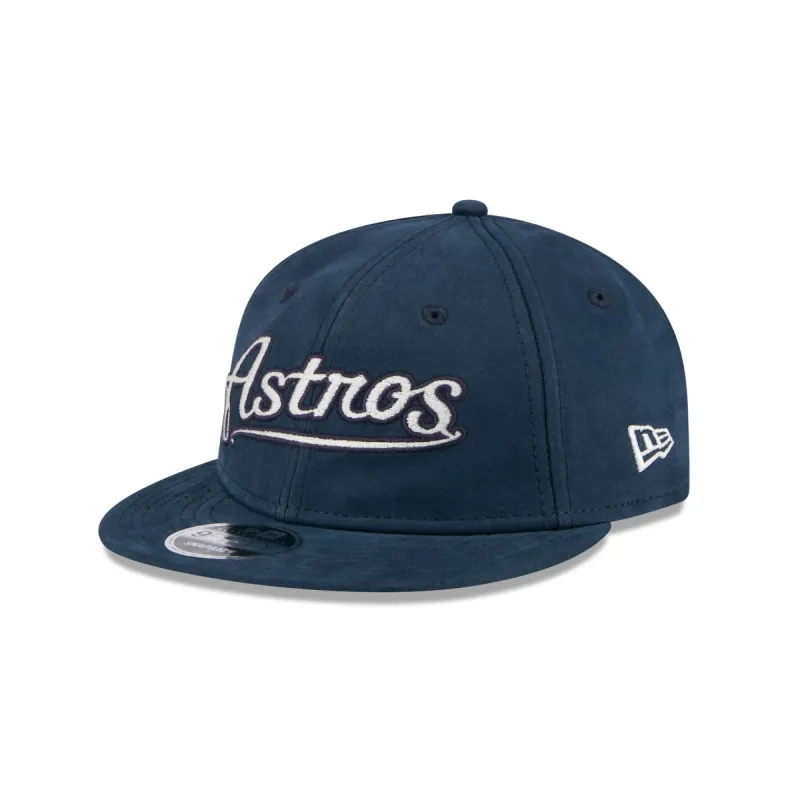 Houston Astros Vintage Retro Crown 9FIFTY Snapback Hat sold by New Era