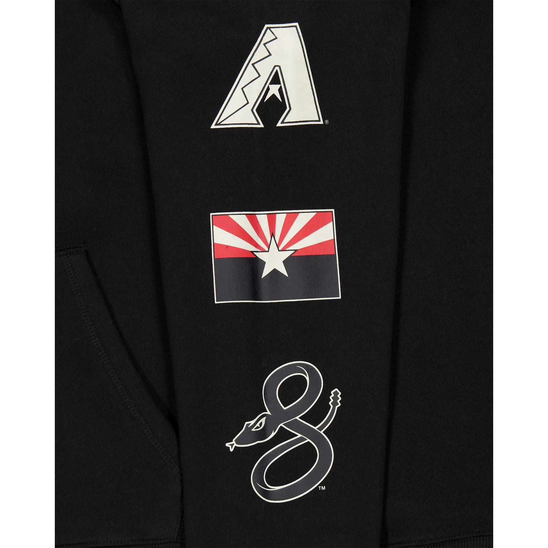 Arizona Diamondbacks City Connect Black Hoodie sold by New Era product image thumbnail 4
