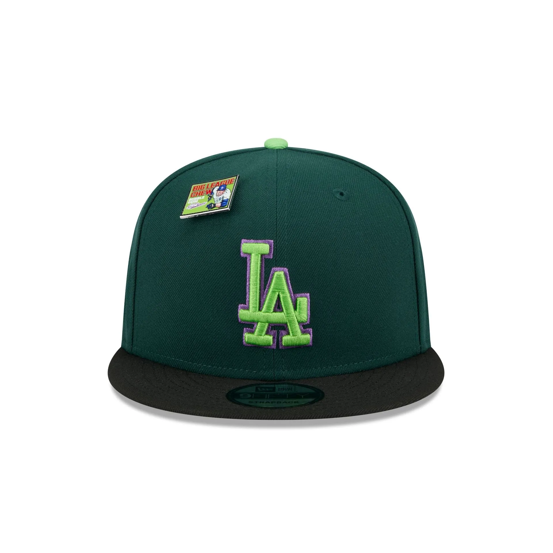 Big League Chew X Los Angeles Dodgers Sour Apple 9FIFTY Snapback Hat sold by New Era product image thumbnail 2