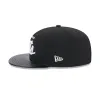 Brooklyn Nets Faux Leather Visor 9FIFTY Snapback Hat sold by New Era