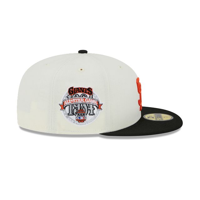 San Francisco Giants Throwback White 59FIFTY Fitted Hat sold by New Era product image thumbnail 4