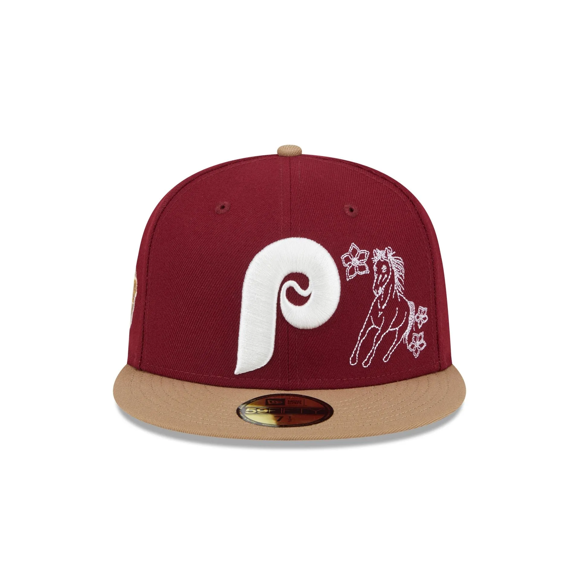 Philadelphia Phillies Western Khaki 59FIFTY Fitted Hat sold by New Era product image thumbnail 2