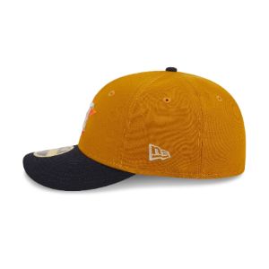 Houston Astros Vintage Gold Low Profile 59FIFTY Fitted Hat sold by New Era
