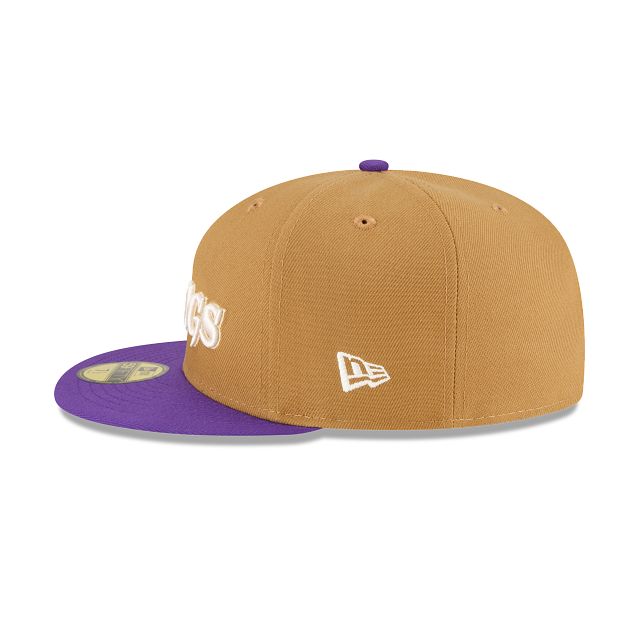 Minnesota Vikings Ivory Wheat 59FIFTY Fitted Hat sold by New Era product image thumbnail 5
