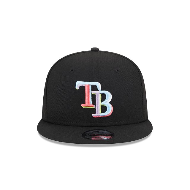 Tampa Bay Rays Color Pack Black 9FIFTY Snapback Hat sold by New Era product image thumbnail 2