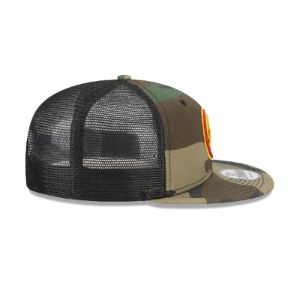 Denver Nuggets Camo 9FIFTY Trucker Snapback Hat sold by New Era