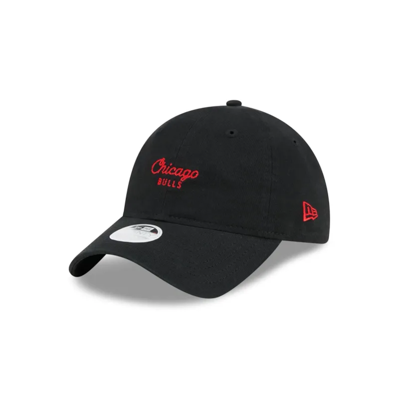 Chicago Bulls Women's Throwback 9TWENTY Adjustable Hat sold by New Era