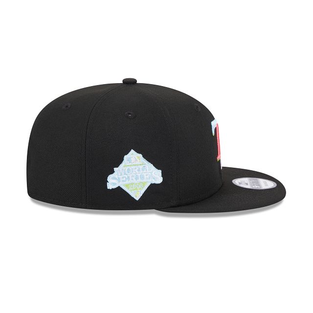 Tampa Bay Rays Color Pack Black 9FIFTY Snapback Hat sold by New Era product image thumbnail 4