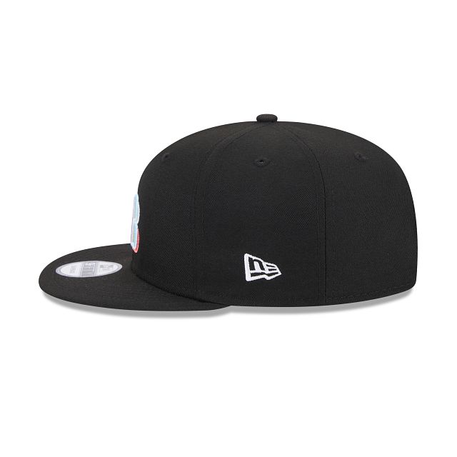 Tampa Bay Rays Color Pack Black 9FIFTY Snapback Hat sold by New Era product image thumbnail 5