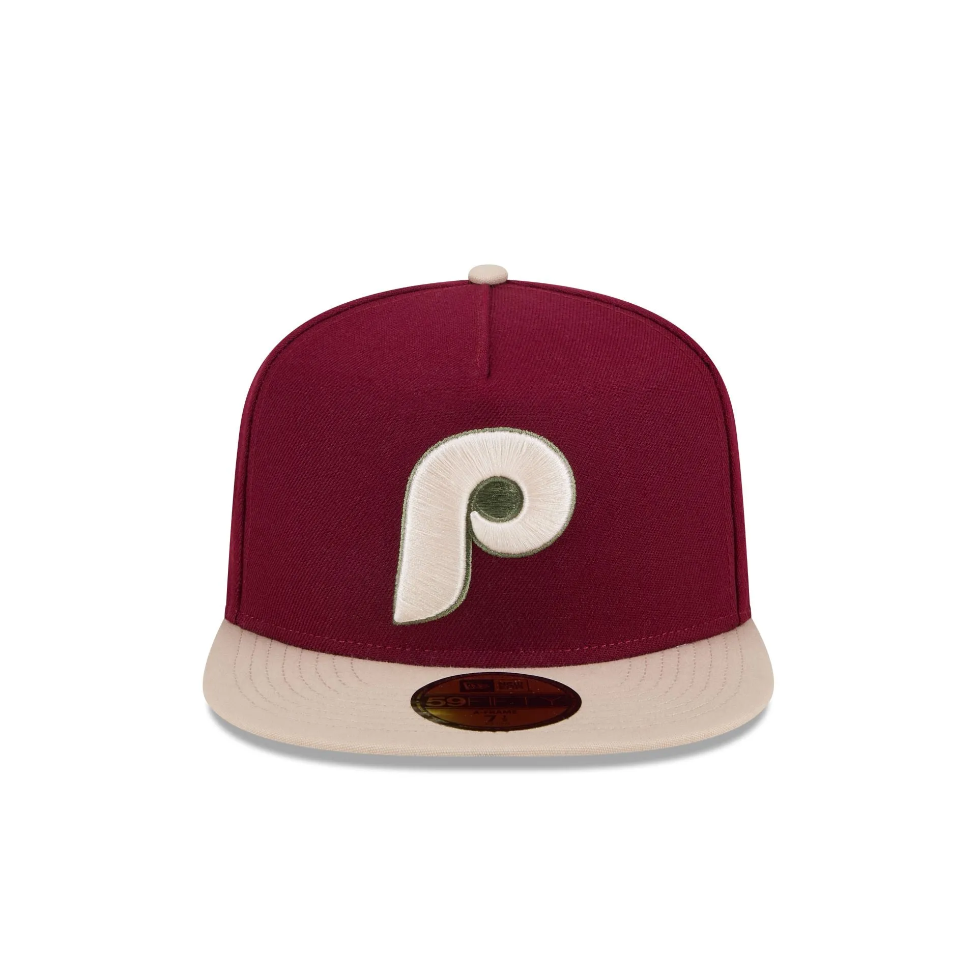 Philadelphia Phillies Canvas 59FIFTY A-Frame Fitted Hat sold by New Era product image thumbnail 2