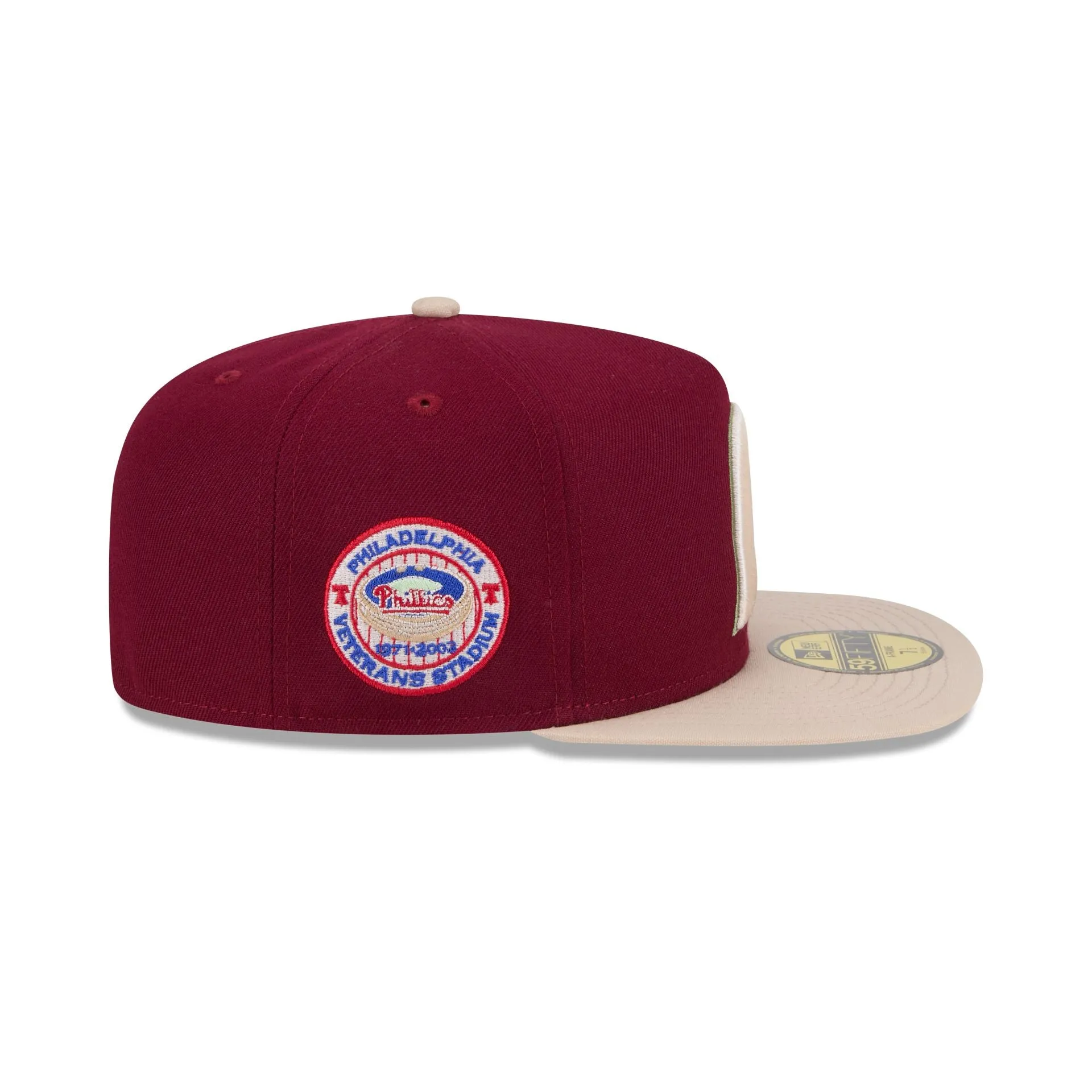 Philadelphia Phillies Canvas 59FIFTY A-Frame Fitted Hat sold by New Era product image thumbnail 4