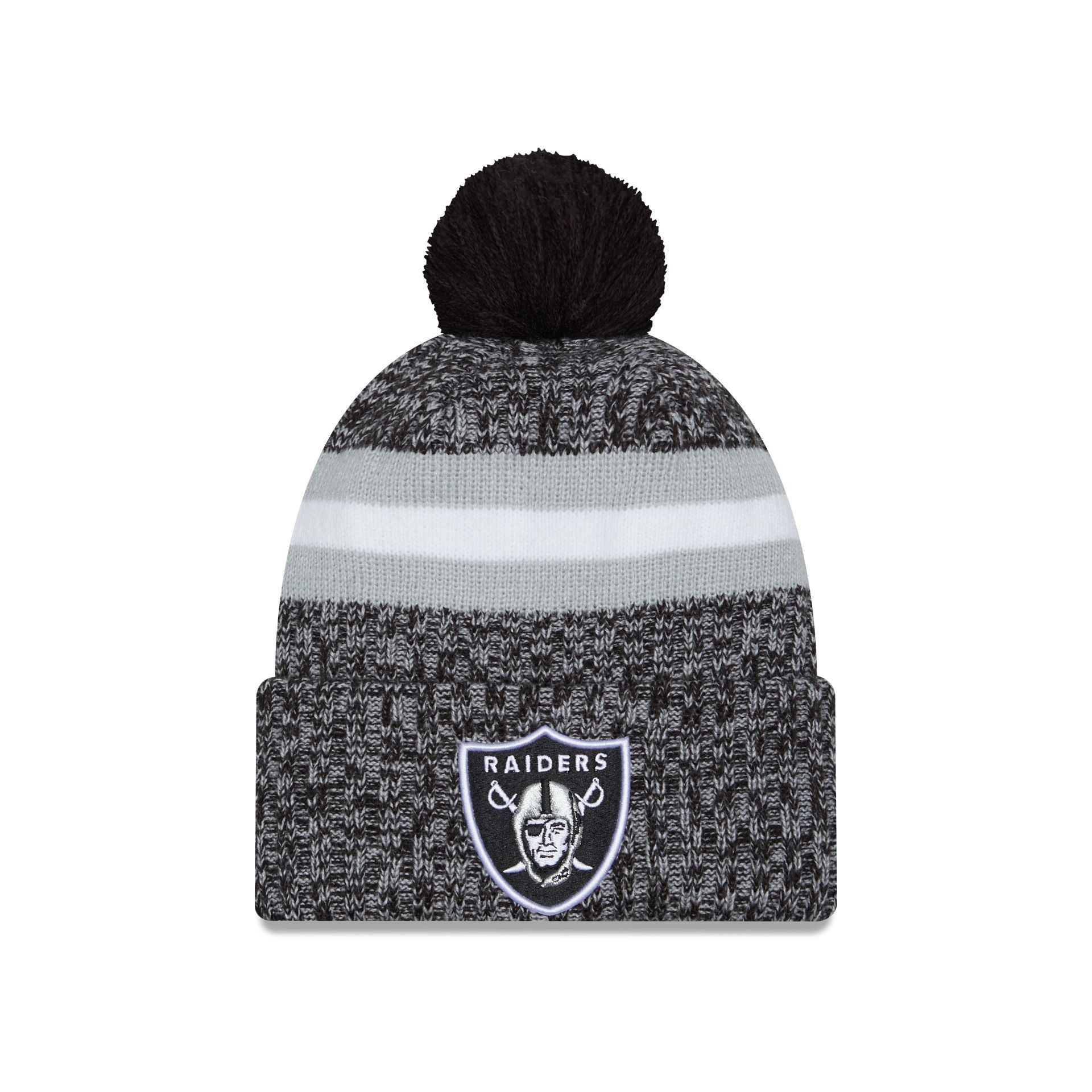 Las Vegas Raiders 2023 Cold Weather Pom Knit Hat sold by New Era product image thumbnail 3