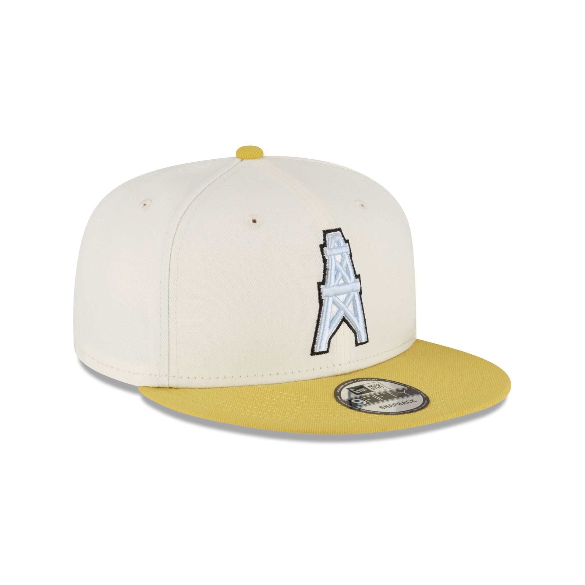 Houston Oilers Chartreuse Chrome 9FIFTY Snapback sold by New Era product image thumbnail 3