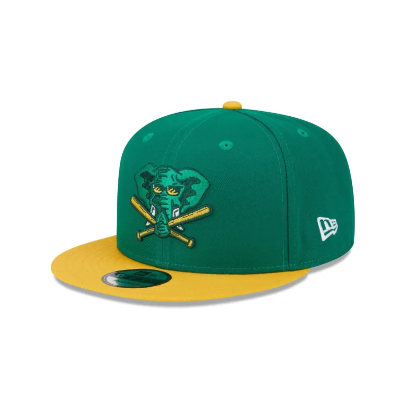 Oakland Athletics 2024 Batting Practice 9FIFTY Snapback Hat sold by New Era