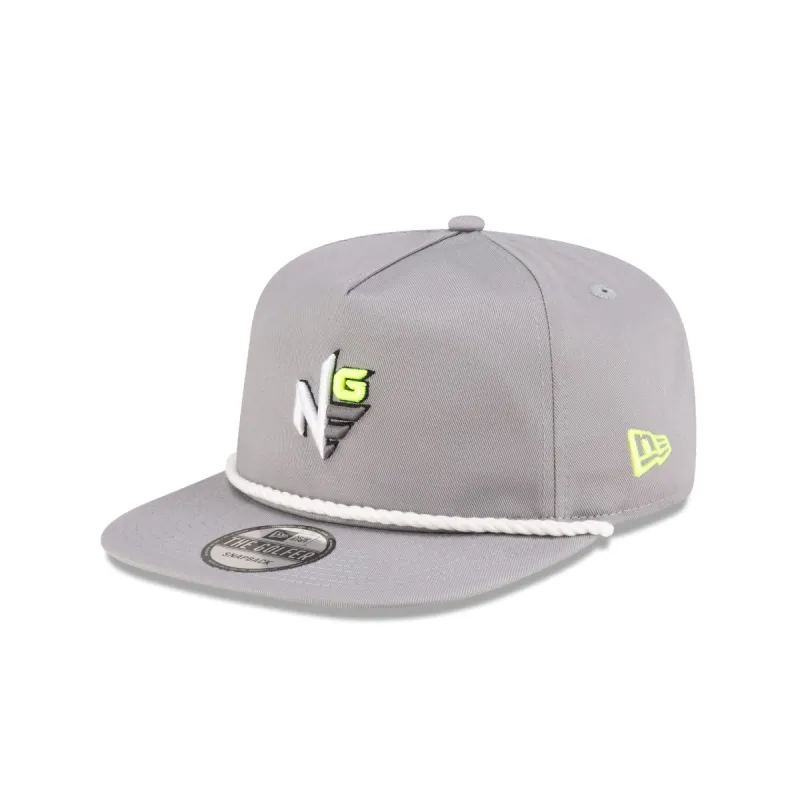New Era Golf Gray Logo Golfer Hat sold by New Era