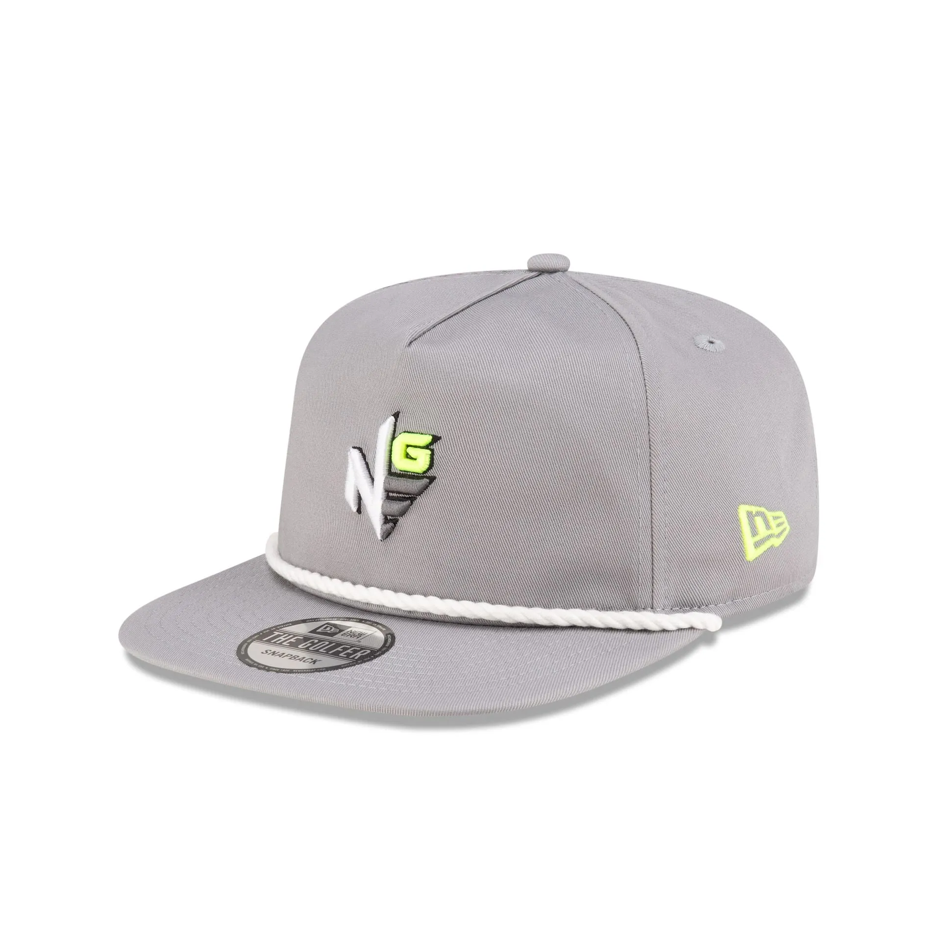 New Era Golf Gray Logo Golfer Hat sold by New Era
