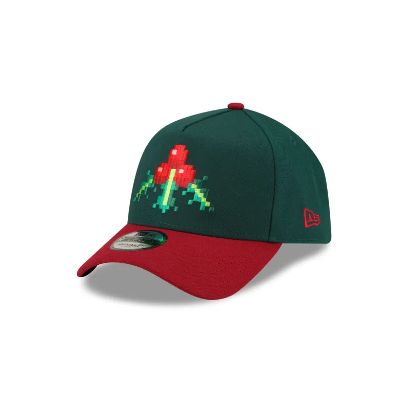 Holiday Essentials Mistletoe 9FORTY A-Frame Snapback Hat sold by New Era