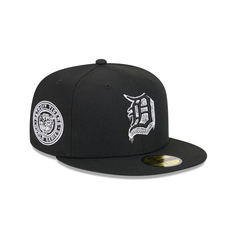 Detroit Tigers Hi Vis Doodle 59FIFTY Fitted Hat sold by New Era