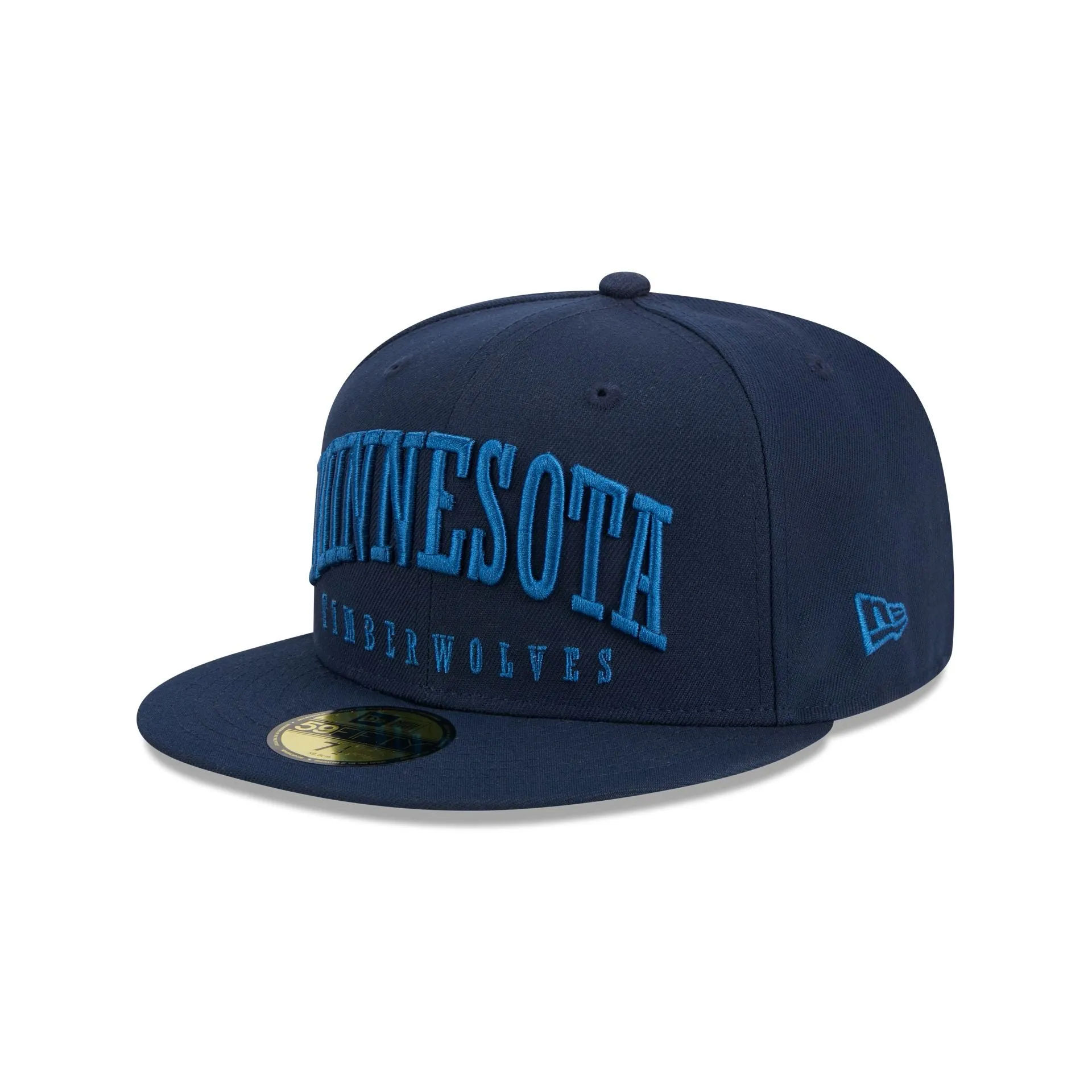 Minnesota Timberwolves Sport Night Wordmark 59FIFTY Fitted Hat sold by New Era product image thumbnail 3