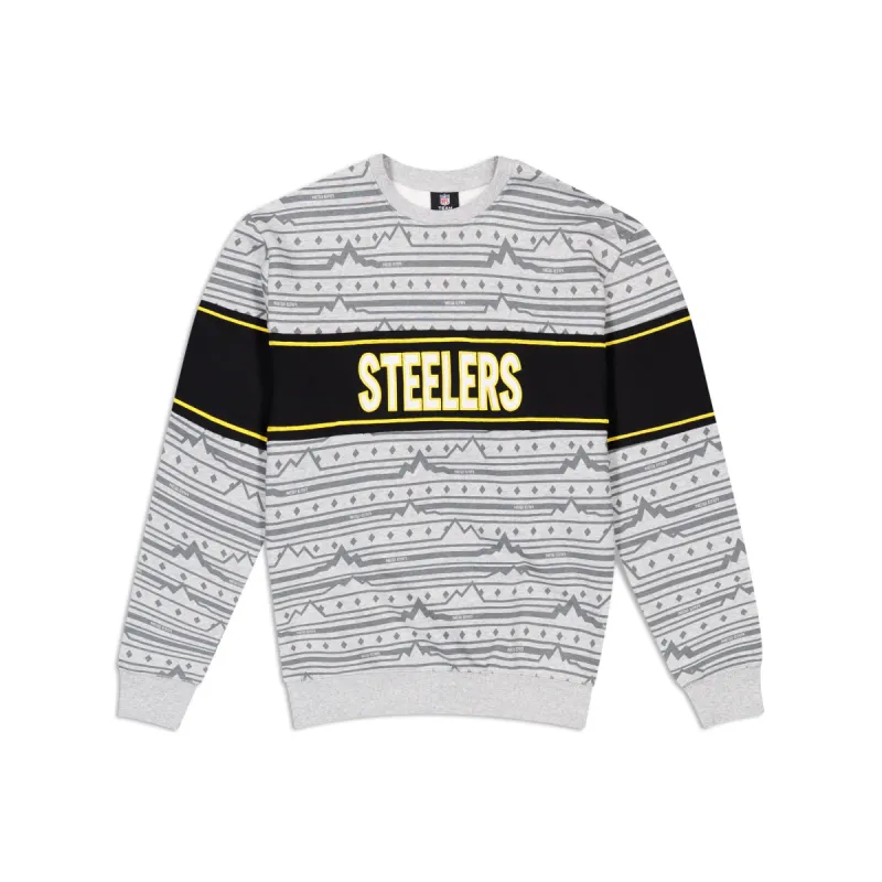 Pittsburgh Steelers Lift Pass Crewneck sold by New Era