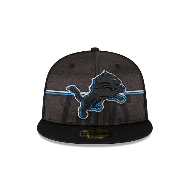 Detroit Lions 2023 Training Black 59FIFTY Fitted Hat sold by New Era product image thumbnail 2
