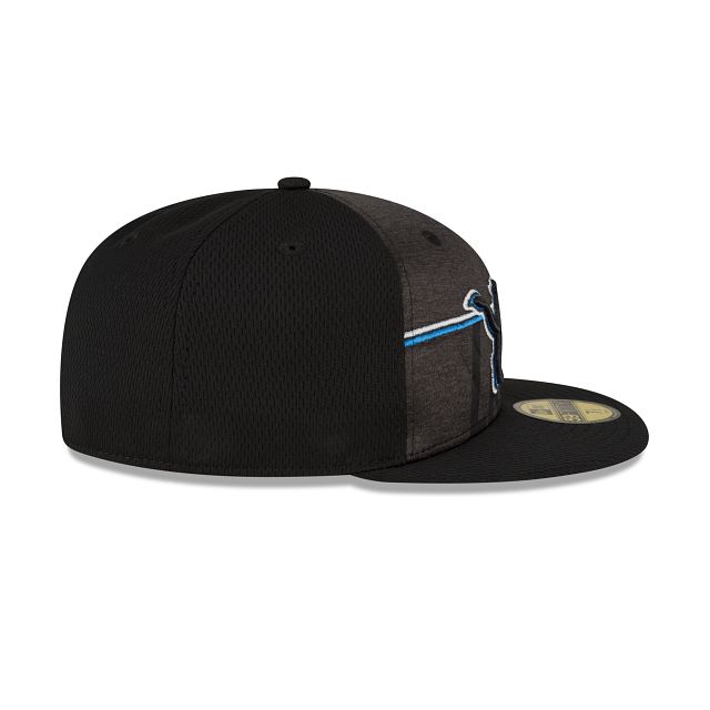 Detroit Lions 2023 Training Black 59FIFTY Fitted Hat sold by New Era product image thumbnail 5