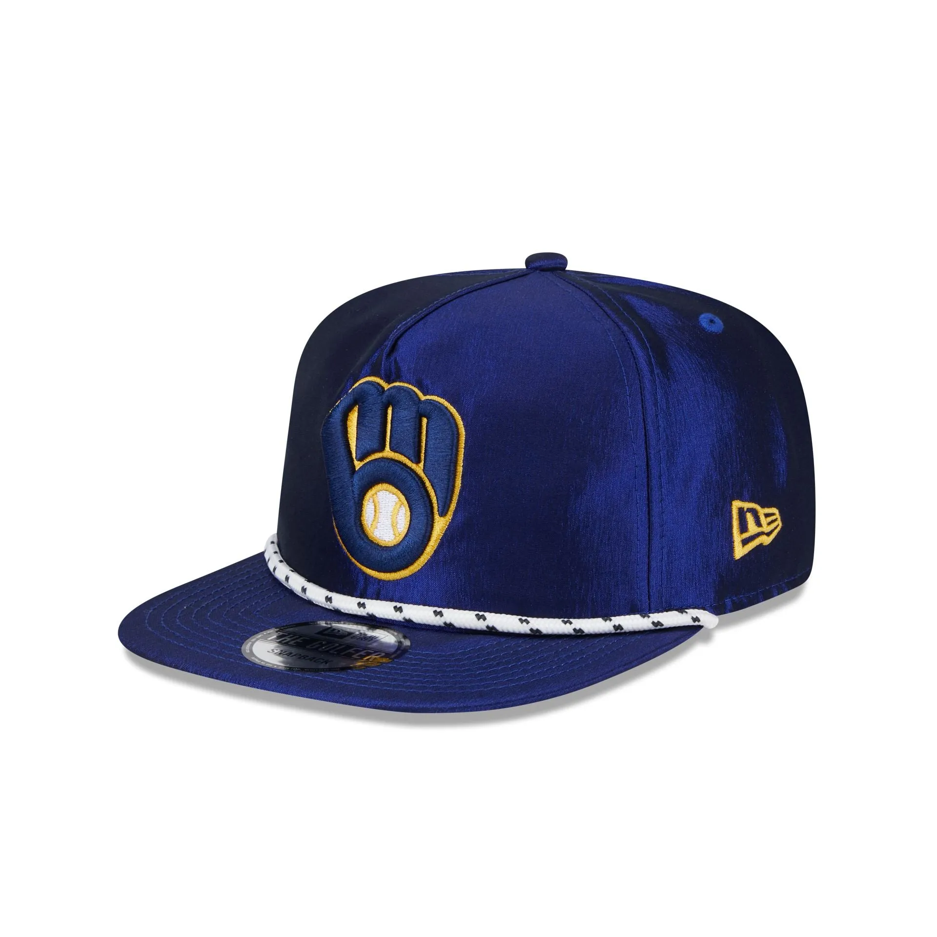 Milwaukee Brewers Team Rope Golfer Hat sold by New Era