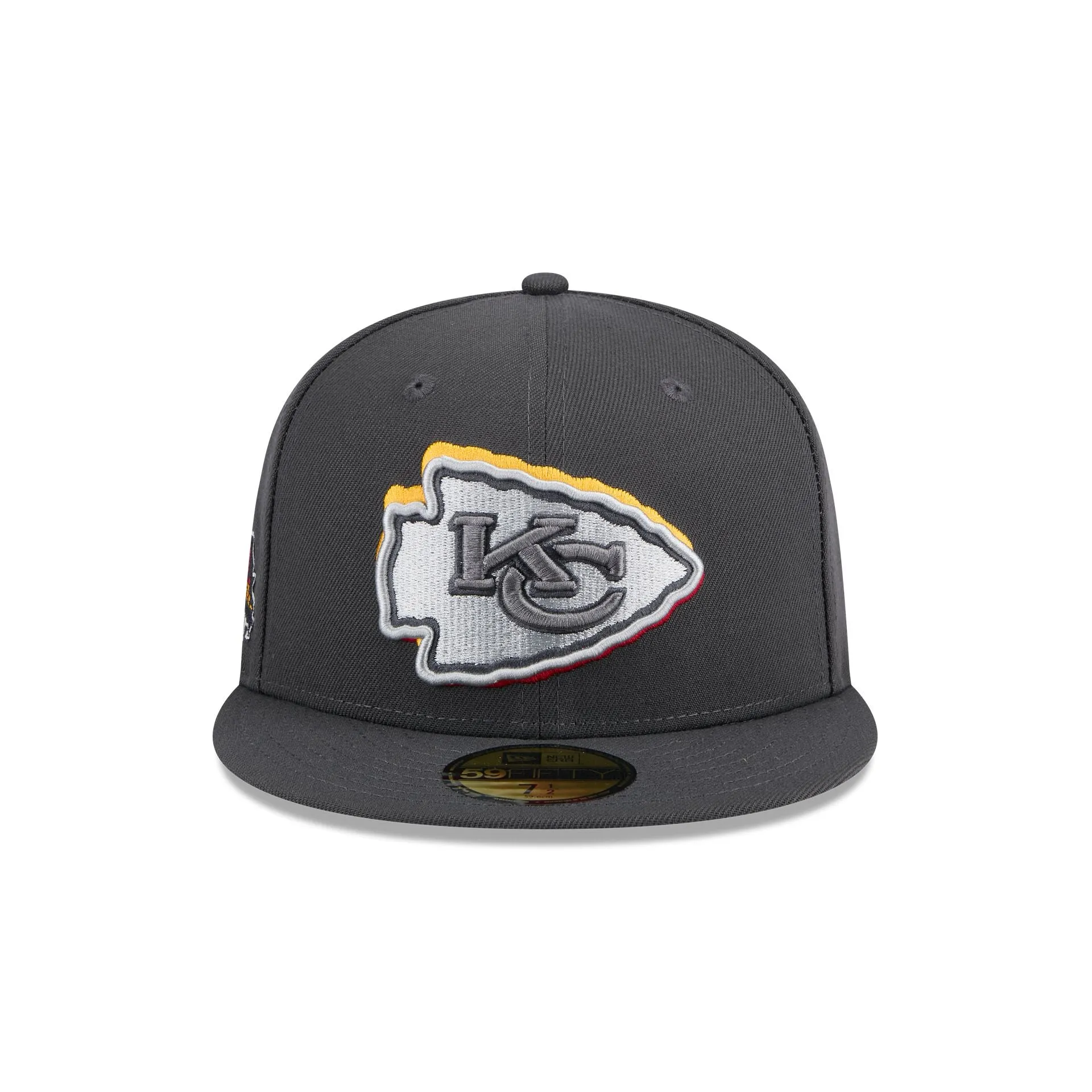 Kansas City Chiefs 2024 Draft Gray 59FIFTY Fitted Hat sold by New Era product image thumbnail 2