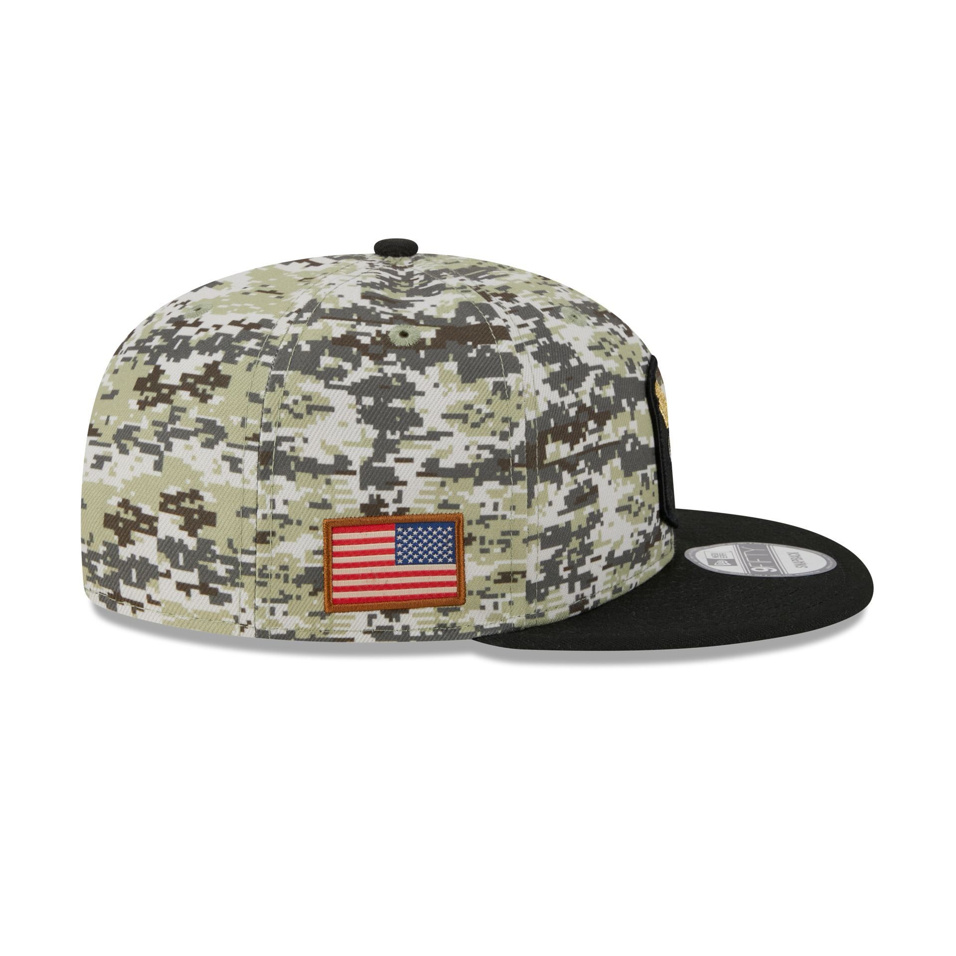 New Orleans Saints 2023 Salute to Service Camo 9FIFTY Snapback Hat sold by New Era product image thumbnail 4