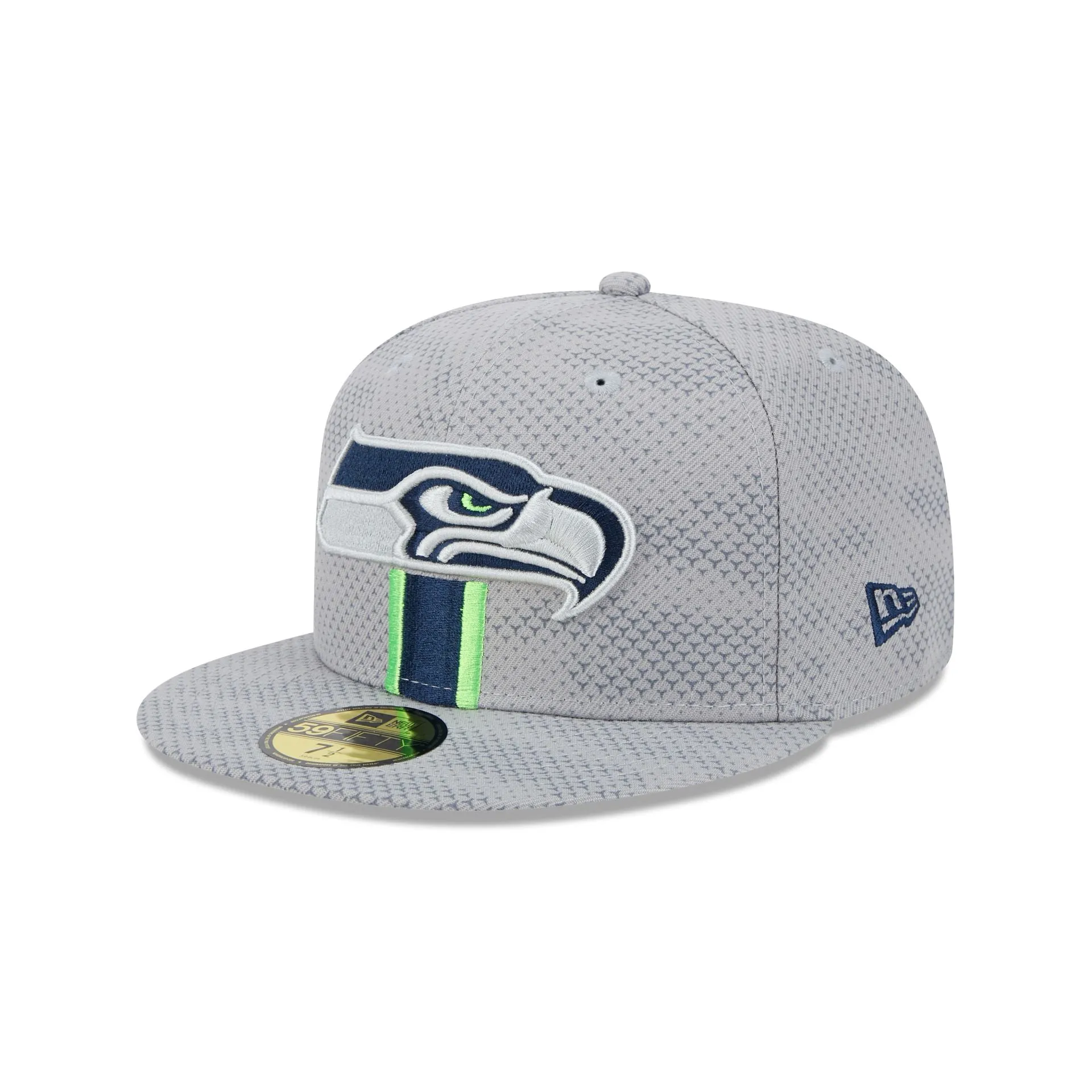 Seattle Seahawks 2024 Sideline Gray 59FIFTY Fitted Hat sold by New Era product image thumbnail 3