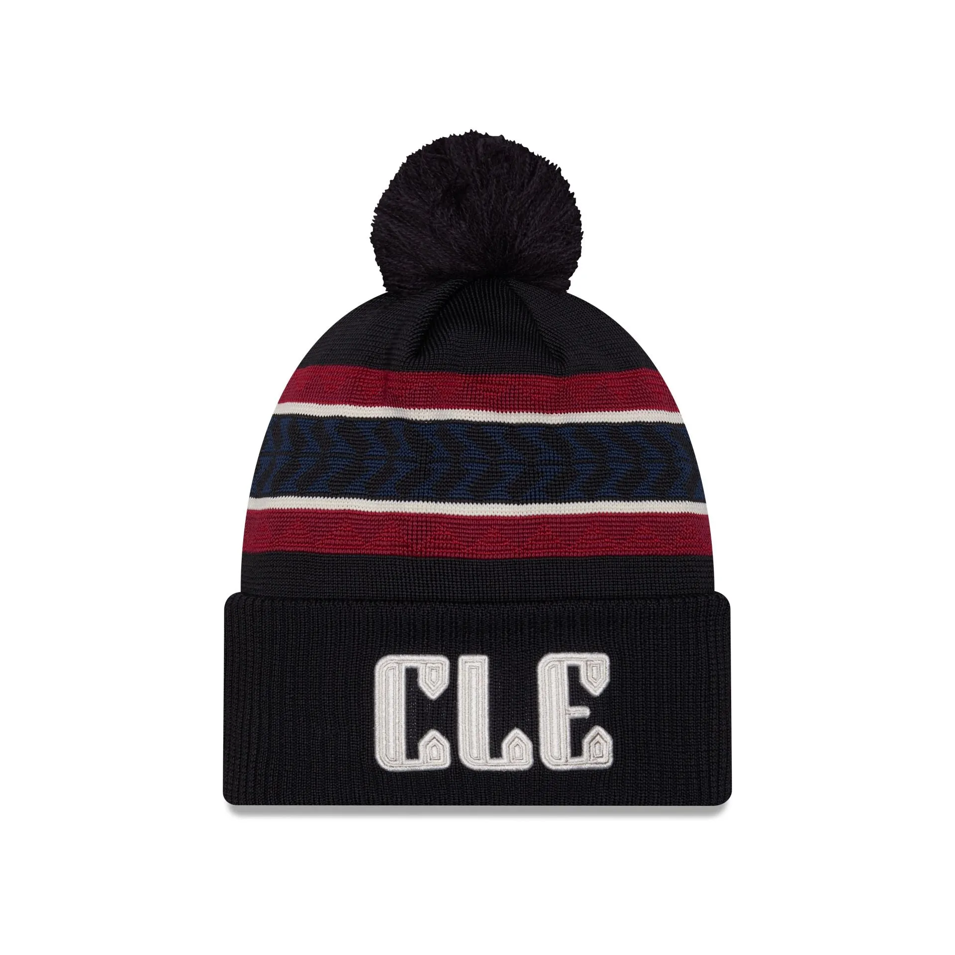 Cleveland Guardians City Connect Pom Knit Hat sold by New Era