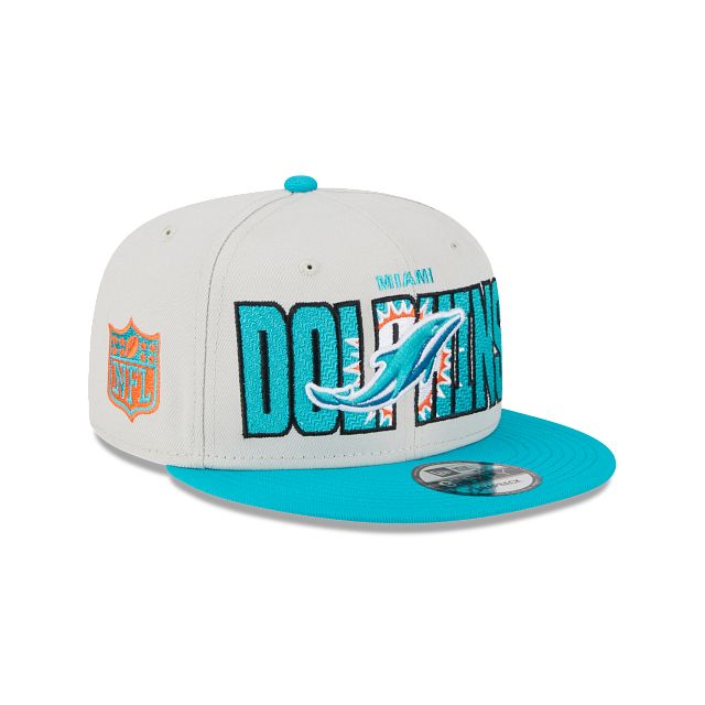Miami Dolphins 2023 Draft 9FIFTY Snapback Hat sold by New Era