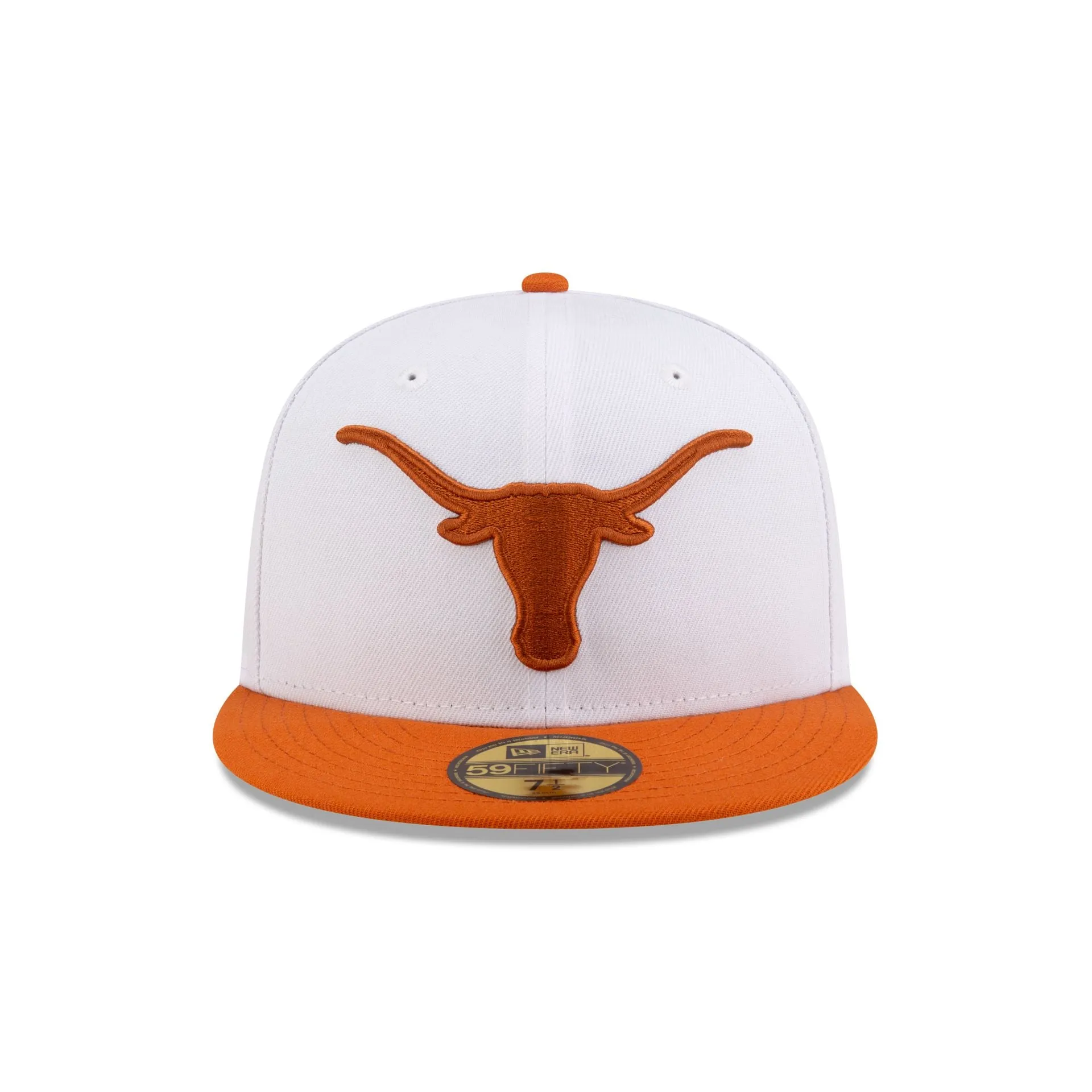 Texas Longhorns White 59FIFTY Fitted Hat sold by New Era product image thumbnail 2