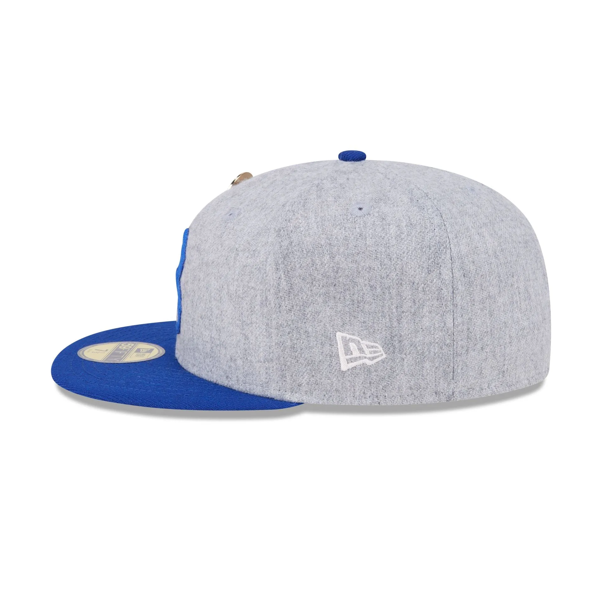 Brooklyn Dodgers 70th Anniversary Gray 59FIFTY Fitted Hat sold by New Era product image thumbnail 4
