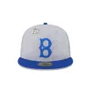 Brooklyn Dodgers 70th Anniversary Gray 59FIFTY Fitted Hat sold by New Era