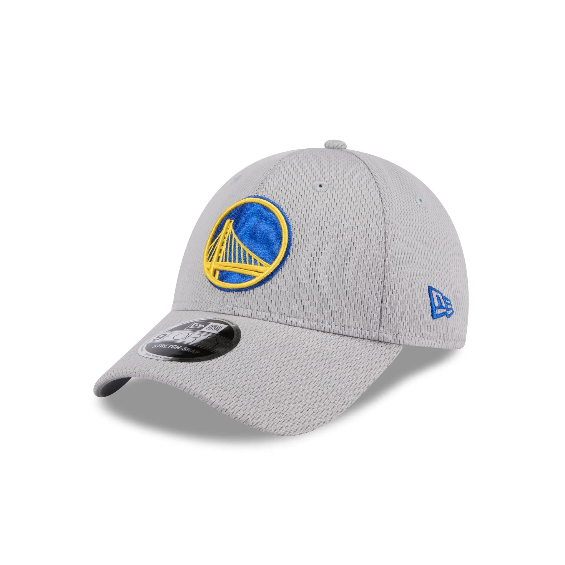 Golden State Warriors Gray 9FORTY Stretch-Snap Hat sold by New Era