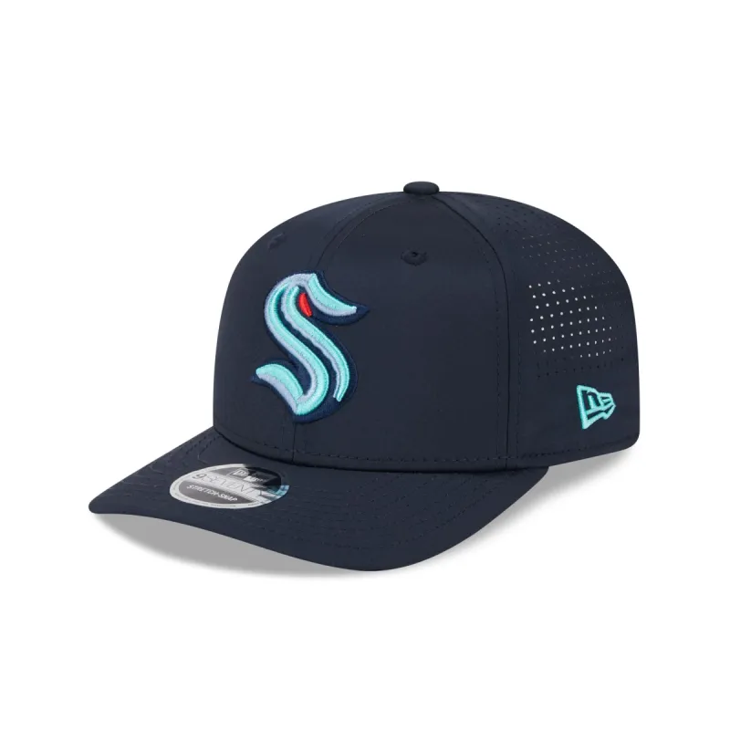 Seattle Kraken Perform 9SEVENTY Stretch-Snap Hat sold by New Era