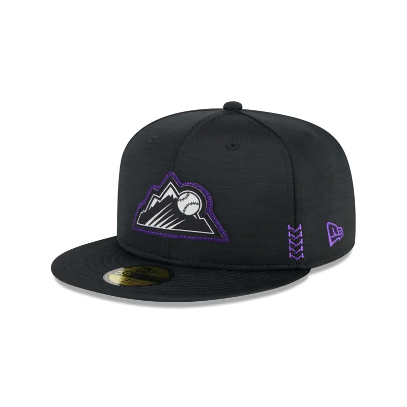 Colorado Rockies 2024 Clubhouse 59FIFTY Fitted Hat sold by New Era