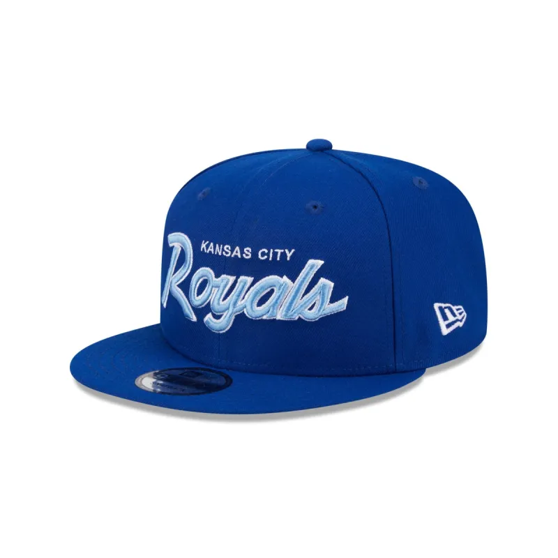 Kansas City Royals Wordmark 9FIFTY Snapback Hat sold by New Era