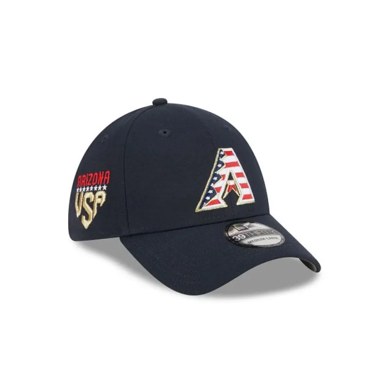 Arizona Diamondbacks Independence Day 2023 39THIRTY Stretch Fit Hat sold by New Era