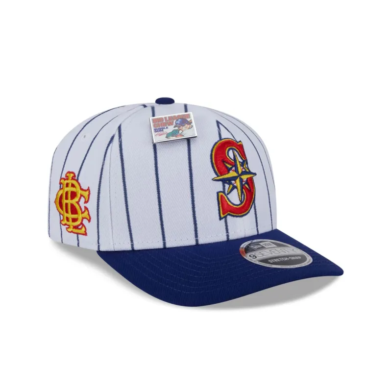 Big League Chew X Seattle Mariners Outta Here Original 9SEVENTY Stretch-Snap Hat sold by New Era