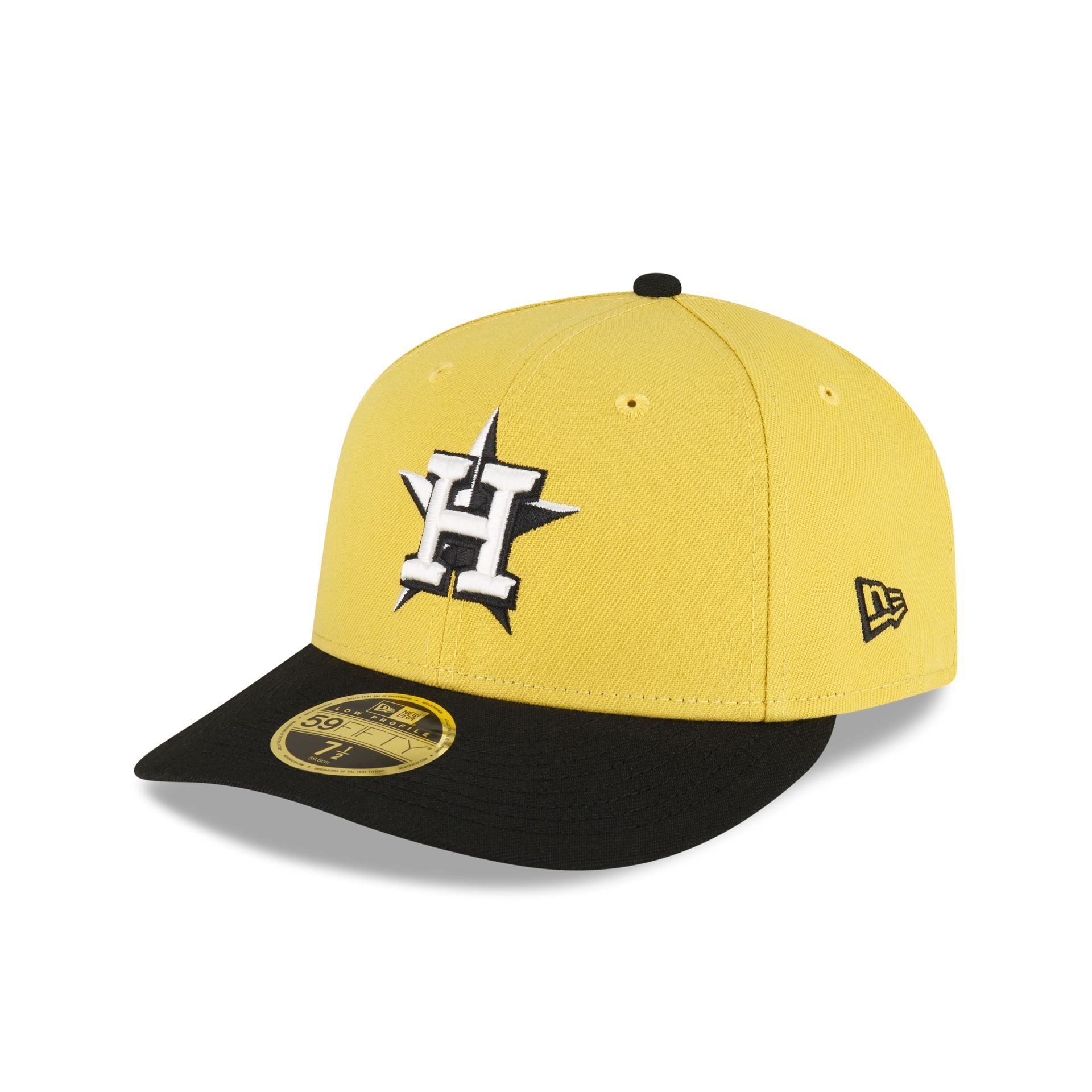 Houston Astros Chartreuse Crown Low Profile 59FIFTY Fitted Hat sold by New Era