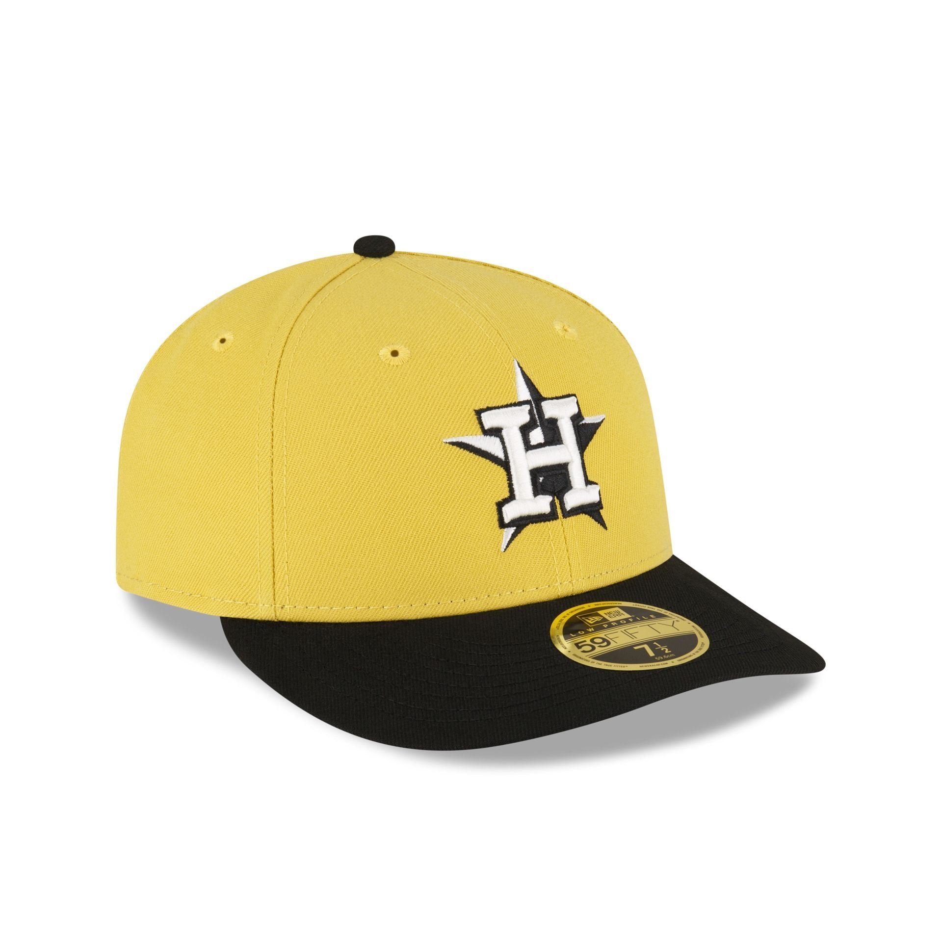 Houston Astros Chartreuse Crown Low Profile 59FIFTY Fitted Hat sold by New Era product image thumbnail 3