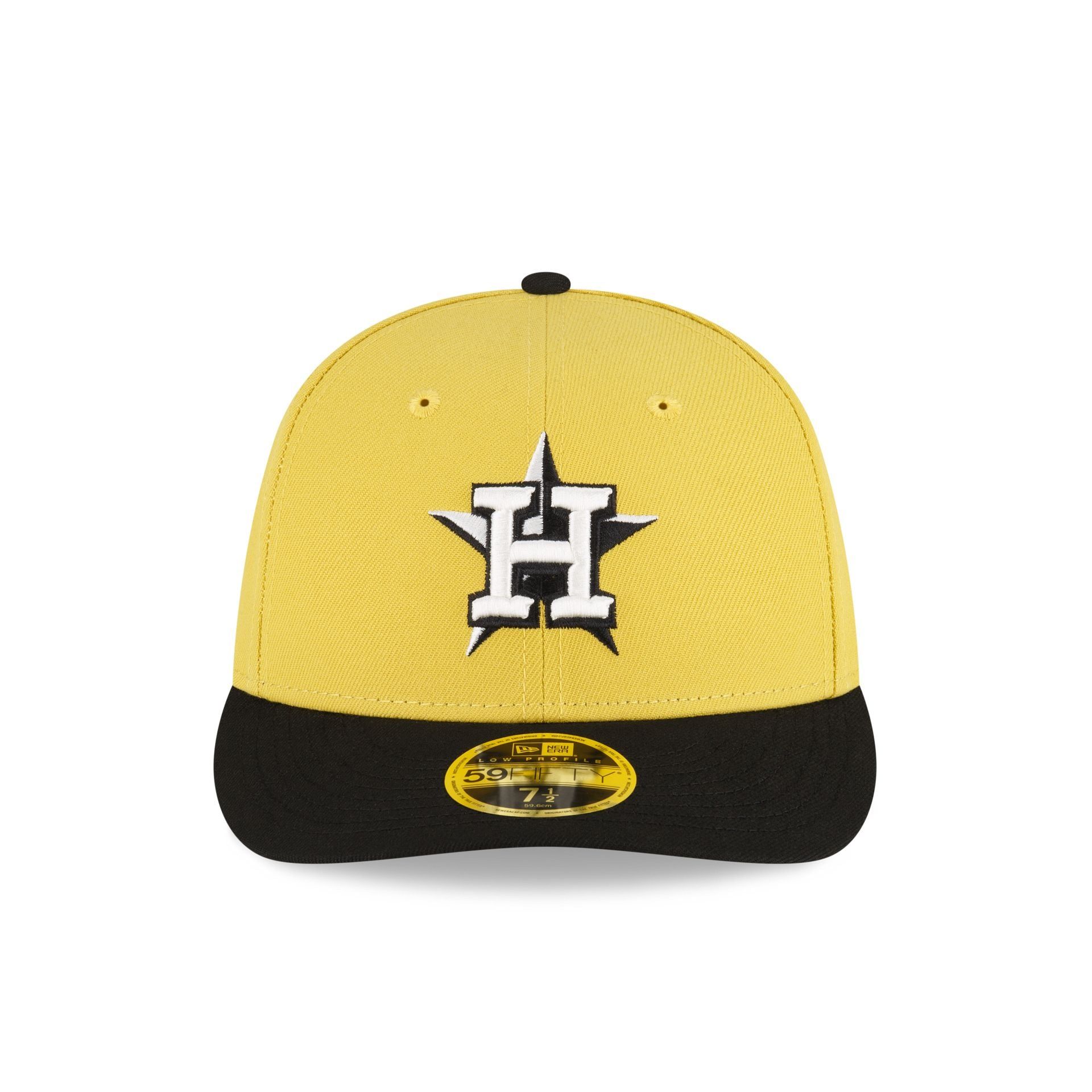 Houston Astros Chartreuse Crown Low Profile 59FIFTY Fitted Hat sold by New Era product image thumbnail 2