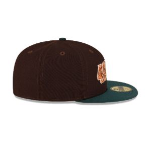 Just Caps Green Satin San Francisco 49ers 59FIFTY Fitted Hat sold by New Era