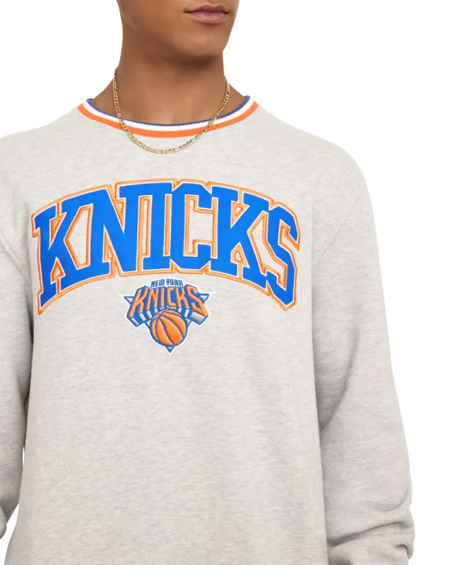 New York Knicks Throwback Crewneck sold by New Era
