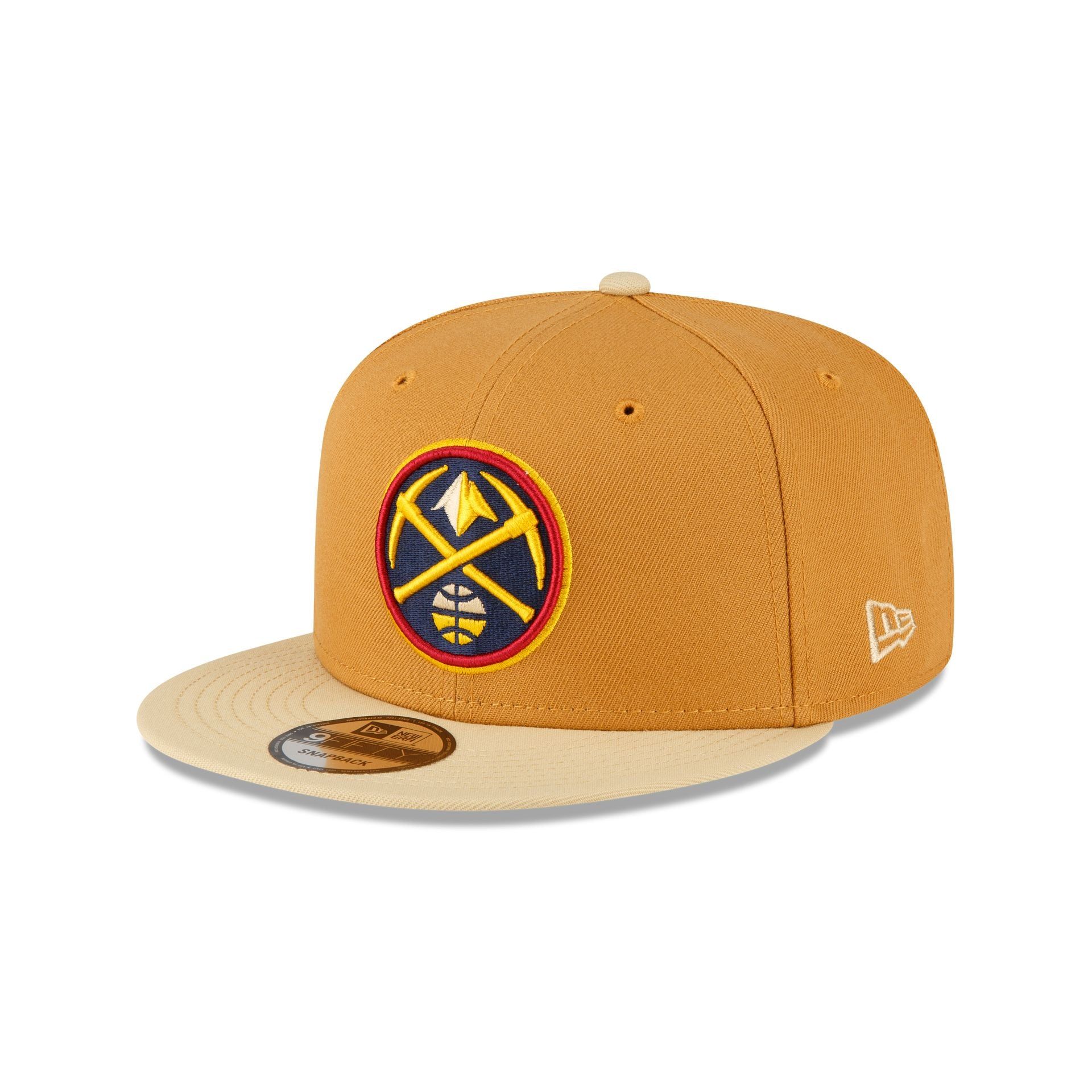 Denver Nuggets Oatmeal 9FIFTY Snapback Hat sold by New Era