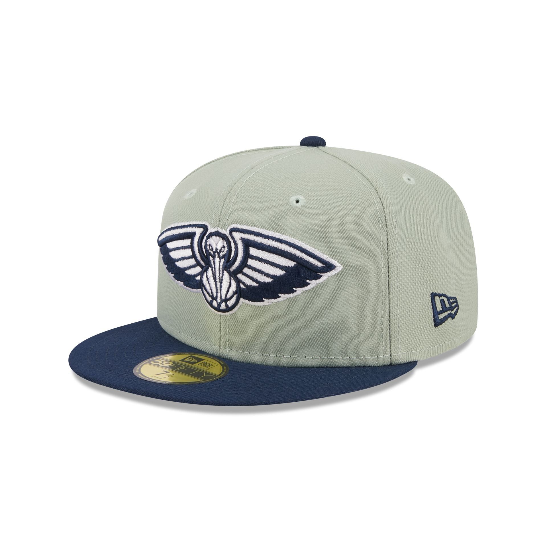 New Orleans Pelicans Color Pack Green 59FIFTY Fitted Hat sold by New Era